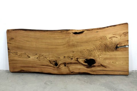 Tischplatte Kastanienholz massiv Unikat 270 cm
