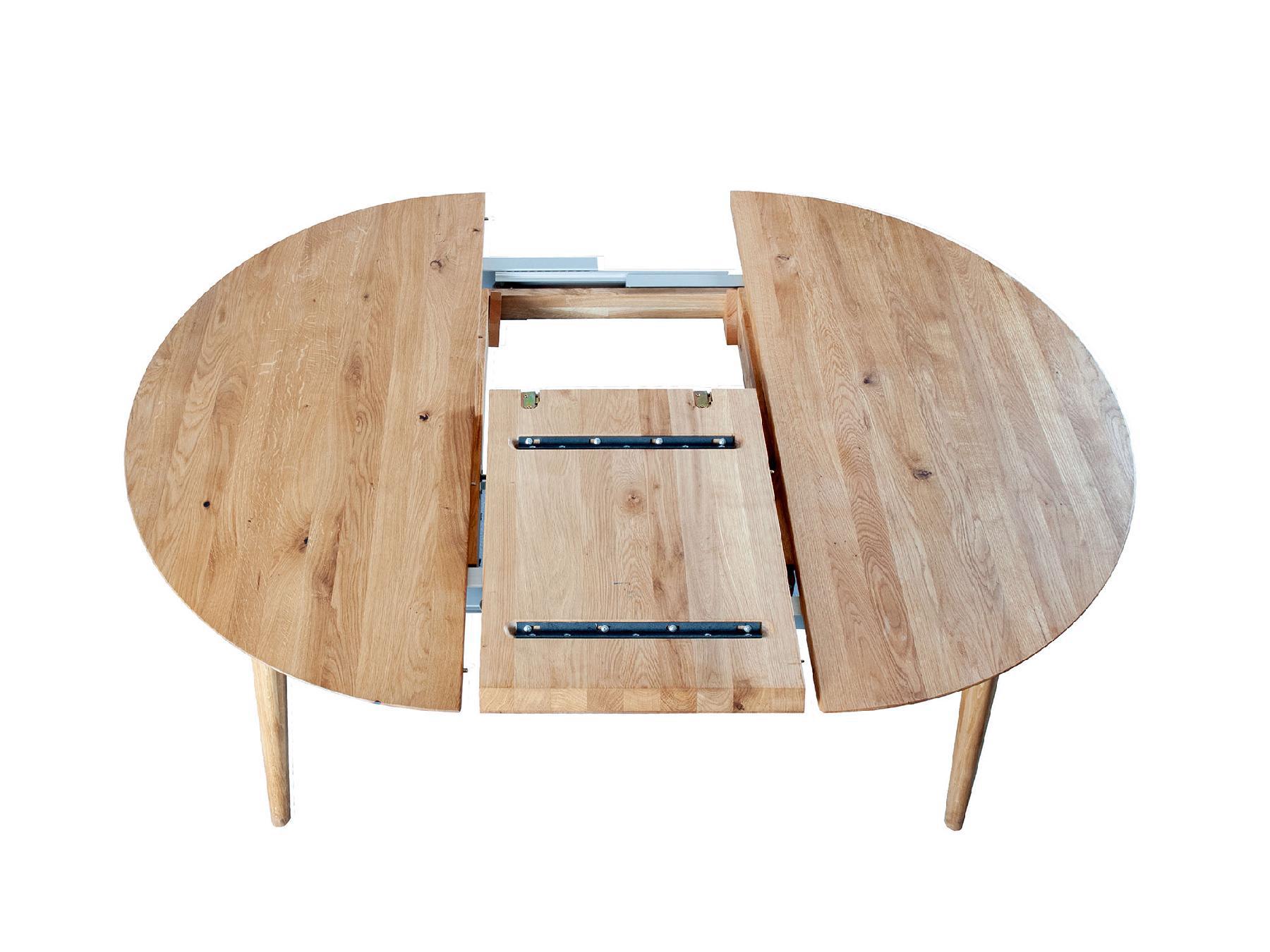 Tisch/Auszugstisch rund TI-0076 120 bis 165 cm