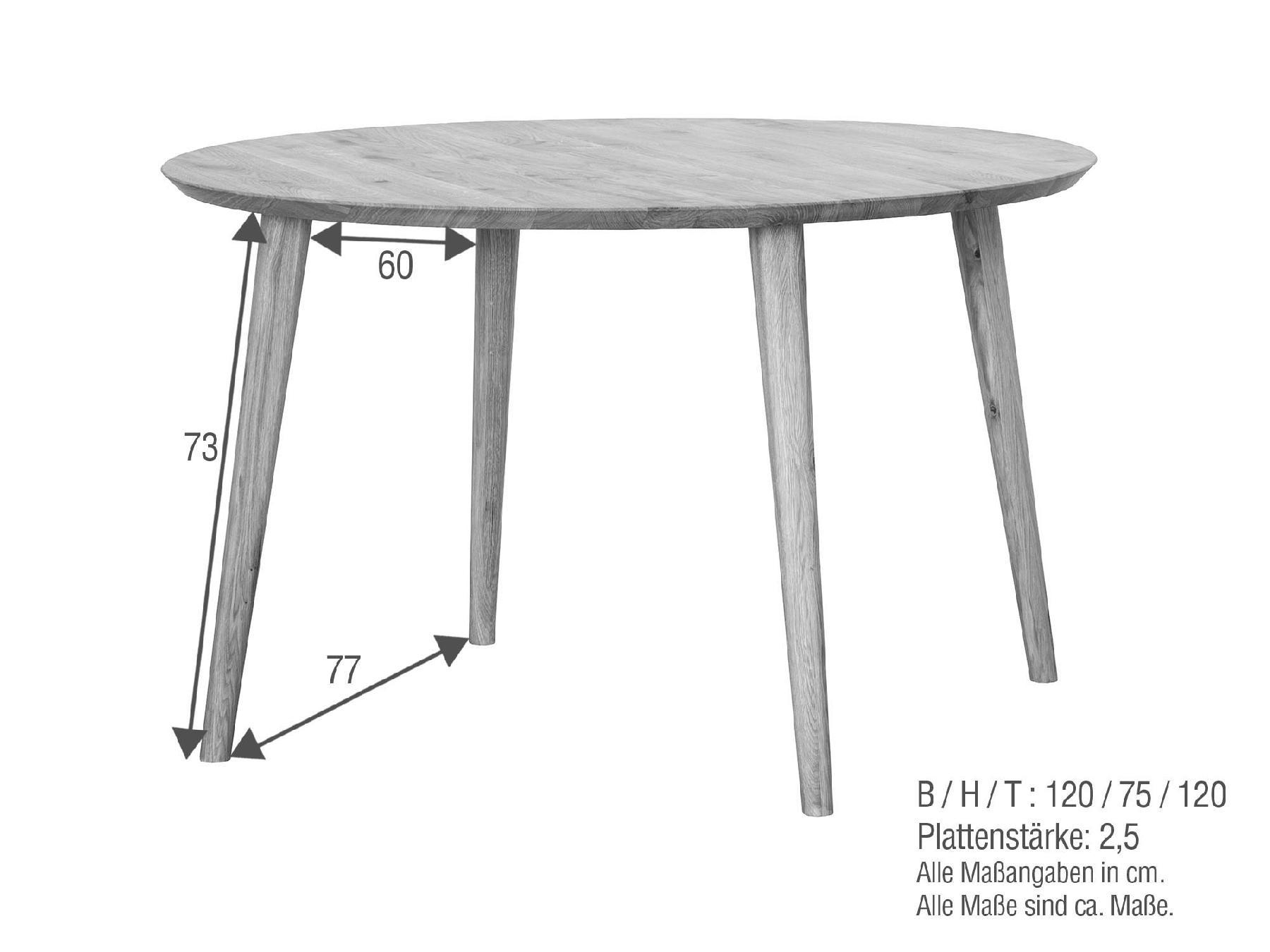Tisch TI-0076 rund 120 cm
